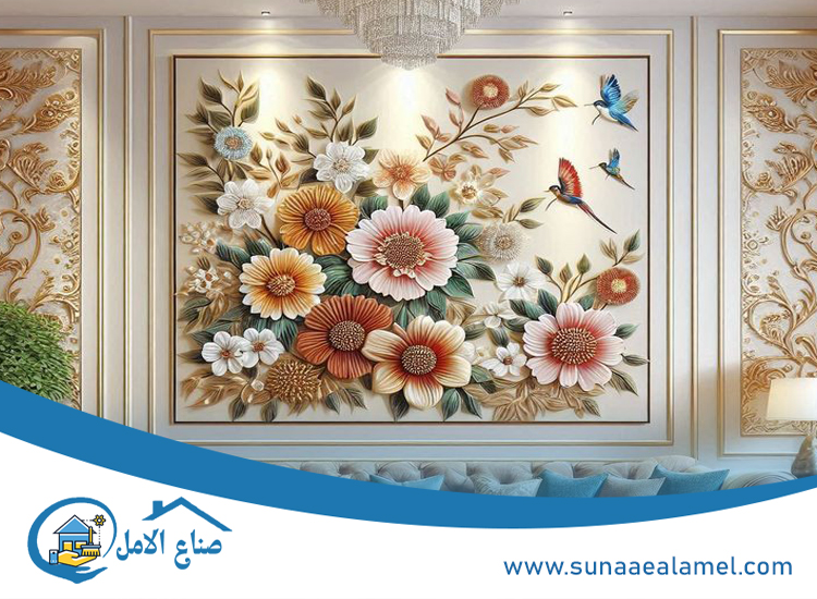 تركيب ورق جدران في الشارقة